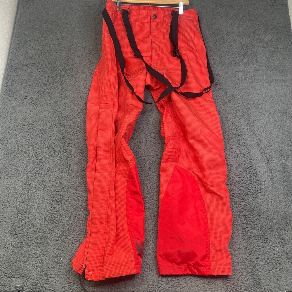 VTG Patagonia Snow Pants Mens 34 Red Ski Snowboarding Winter Bib 2004
